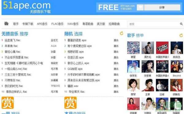 什么网站可以下载无损音乐,51ape无损音乐免费下载-图1