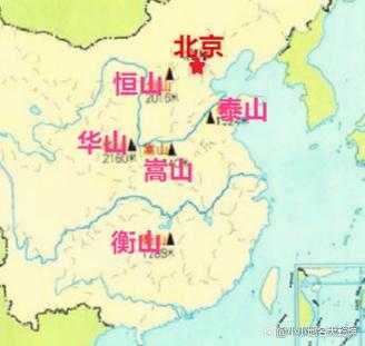 东岳泰山在哪里（东岳泰山、西岳华山、北岳恒山、中岳嵩山、南岳衡山分别在哪个省）-图2