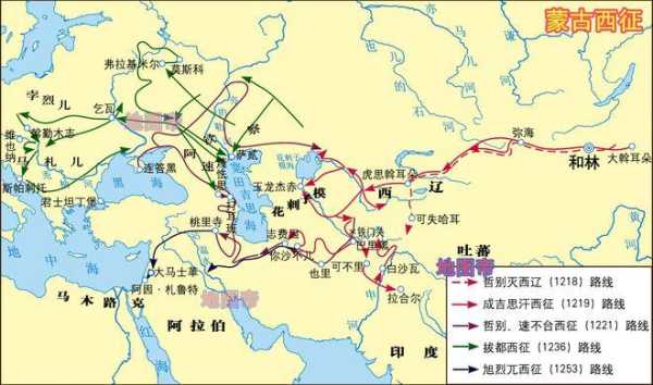 成吉思汗最后打到哪里才回来,成吉思汗最远打到哪里详细的-图2