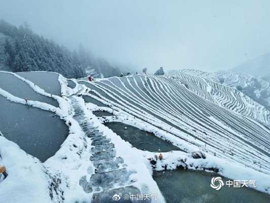 活久见，桂林也下雪了。桂林有哪些欣赏雪景的好地方,桂林有没有下过雪-图1