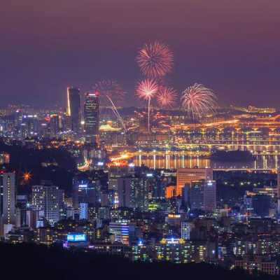 韩国晚上哪里好玩（韩国城市夜景）-图1