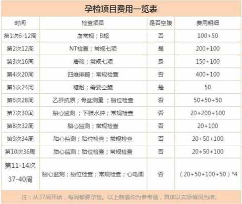 哪里产检免费（免费孕检有哪些项目，都有什么项目呢）-图1