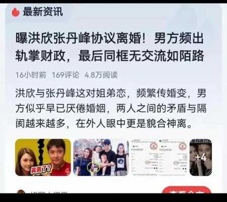 洪欣哪里来的收入（张丹峰被爆出轨经纪人，你怎么看）-图1